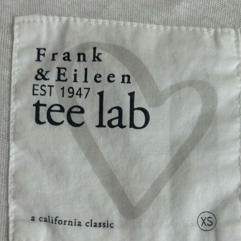 Frank & Eileen Tee Lab White High Low Tank Top Yoga Women's X-Small Read - Picture 9 of 14